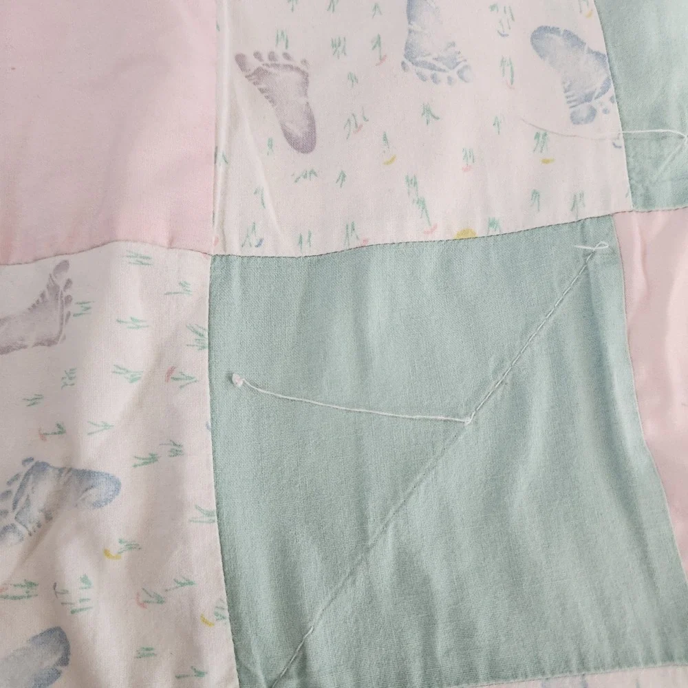 Vintage Pastel Quilt 43